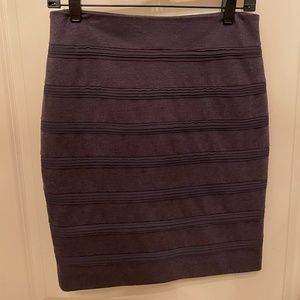 Calvin Klein Gray Pencil Skirt XS